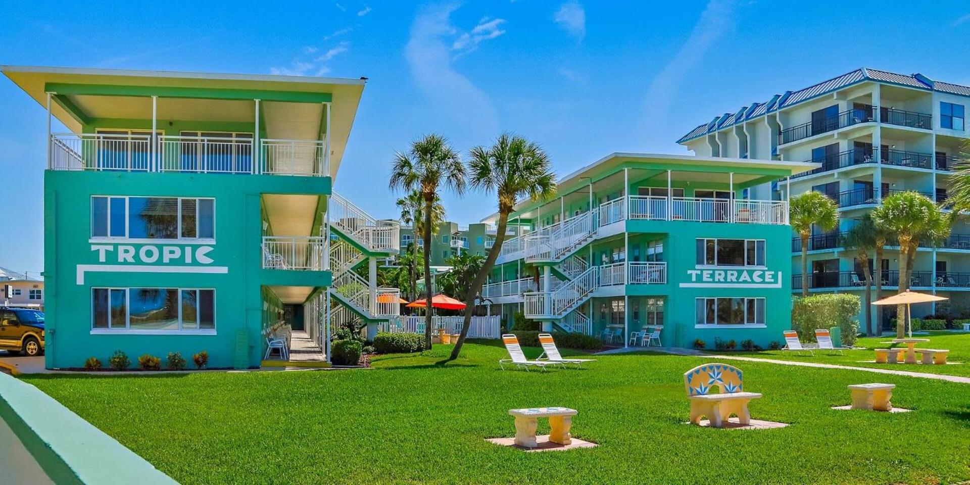 Tropic Terrace Hotel St. Pete Beach Eksteriør billede